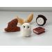 Harry Potter Cake Toppers Set - Kids Magical Wizard Birthday Cake Decoration Supplies - Hedwig Owl Snitch Hogwarts Notebook Snoring Hat Platform Badge - Comes with an Logo as Extra Gift - 5 Pcs - Buy Online on GoSupps.com