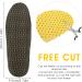 Plantar Fasciitis Sports Insoles for Men & Women - Arch Support Inserts for Flat Feet - Shock Absorbing Comfort - Cut-to-Fit Design - Size Men US 8-11 - Buy Online on GoSupps.com