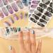 6 Sheets Marble Full Wraps Nail Stickers Nail Polish Sticker Marble Wraps Self-Adhesive Waterproof Nail Art Decals Manicure Nail Tips DIY Nail Decorations for Women Girls Nail Design - Buy Online on GoSupps.com