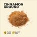 Cinnamon Ground 500g - Gluten-Free Vegan Seasoning Spices for Cooking, Baking, Grilling - Nature Kitchen - Buy Online on GoSupps.com