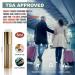 Portable 5ml Perfume Travel Bottle - Refillable Atomizer for Cologne & Fragrance | Perfect Travel Essential & Gift (Gold - Buy Online on GoSupps.com