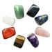 Mina Heal 8-pcs Healing Crystals/Chakra Stones/Crystal Set for Crystal Healing Meditation Healing Crystal Gifts Spiritual Gifts Relaxation Decor 8-pcs Chakra Stones