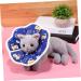 Sosoport Soft Cone for Cats Cat Donut Cat Cone Alternative Cat Cones After Surgery Waterproof Composite Cloth 26.00X26.00X0.70CM As Shown - Buy Online on GoSupps.com