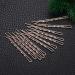 Lurrose 72pcs Rose Gold Alloy Wave Hairpins | Minimalist Bobby Pins for Women - International Shipping - Buy Online on GoSupps.com