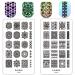 Ejiubas Nail Stamping Kit with Clear Stamper - 3 Plates Included - Buy Online on GoSupps.com