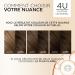 L OR AL PARIS - Coloration Cheveux Permanente - Longue Dur e - R sultat Naturel & Lumineux - Couvre 100% des Cheveux Blancs - Excellence Cr me Universal Nudes - Nuance : Ch tain Universel (4U) 4U - Ch tain - Buy Online on GoSupps.com
