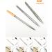 3pcs Leathercraft Switzerland Steel Sewing Stitching Needles & Awl Set - Buy Online on GoSupps.com