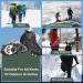 Voroar Ice Cleats Traction Snow Grips for Hiking Boots - Anti-Rust Shoe Spikes for Men Women Kids - X-Large Bear Paw Shape - Buy Online on GoSupps.com