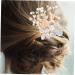 Ipetboom Silver Hair Comb Bride Hair Side Comb Wedding Bridal Hair Comb Wedding Hair Accessories Bride Hair Accessories Silver Hair Accessories Hair Combs for Women Crown Metals - Buy Online on GoSupps.com