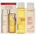 Clarins 2 Step Cleansing Kit For Women 2 Pc 6.7oz Velvet Cleansing Milk 6.7oz Hydrating Toning Lotion
