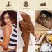 Raw Organic Unrefined Cocoa Butter | 100% Natural Ingredients | Body Moisturizer for Women & Men | Hydrate, Nourish & Soften Skin | 8 oz - Buy Online on GoSupps.com