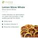 Mimea Lemon Slices Whole | 1kg | Quality Ingredients | Dried Fruit | Natural | No Additives | Cocktails | Garnishes | Baking | Food Grade - Buy Online on GoSupps.com