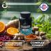 Joint Support Complex - 180 Capsules - High Strength with Glucosamine Rosehip Turmeric Ginger and Vitamin C Supplements - Healthy Immune System - Supports Joint Health - UK Made by Sash Vitality - Buy Online on GoSupps.com