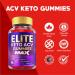 (2 Pack) Elite Keto ACV Gummies - Max Strength Formula with Vitamin B12 and Beet Root - Apple Cider Vinegar Weight Loss Support - 120 Gummies - Buy Online on GoSupps.com