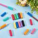 GorgeCraft 120-Pack Soft Foam Pencil Gripper - 10 Colors | Comfort Aid for Writing & Drilling | Posture Correction Tool for Adults - Buy Online on GoSupps.com