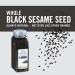 McCormick Culinary Whole Black Sesame Seeds 18 oz - Premium Quality Sesame Seeds for Stir-Fries, Sushi, Chow Mein - 1.18 Pound Container - Buy Online on GoSupps.com