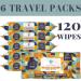 ALTA Alcohol-Free Hand Sanitizing Wipes 20ct Travel Size (6 Packs, 120 Wipes - Buy Online on GoSupps.com