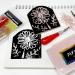 Rubber Block Stamp Carving Kit with 5 Blocks & Tools for Printmaking and Crafts - Buy Online on GoSupps.com