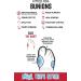 Doctor's Choice Bunion Relief Socks - Split Toe Separator & Cushioned Hallux Valgus Support | Women's Size 6-10 | Charcoal/Black, Medium - Buy Online on GoSupps.com