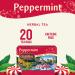 Celestial Seasonings Peppermint Herbal Tea Caffeine Free 20 Tea Bags Box Pack Of 6 - Buy Online on GoSupps.com