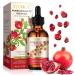 Organic Pomegranate Seed Oil | Pure & Natural Cold Pressed Essential Oil for Anti-Aging Skin Care | Moisturizer Oil for Body Face & Skin in Glass Bottle - Buy Online on GoSupps.com