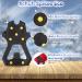 Anti-Slip Shoe Spikes for Cross-Country Skiing | Eco-Friendly Ice Grips & Claws for Shoes & Boots | Non-Slip Spikes for Black Ice - Gr del M (38-40) - Buy Online on GoSupps.com