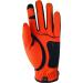 Zero Friction Men's Compression-Fit Golf Glove - Orange, Left Hand, Universal Fit - Buy Online on GoSupps.com