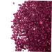 WOONEKY Nail Gems 1 Glass Chip DIY Nail Art Crushed Glass DIY Epoxy Fillers Flower Bulk Shiny Nail Stickers Nails Rhinestones Colored Glass in Bulk Colorful Vase Manicure Nail Stone 0.5X0.3cm Rosy