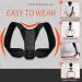 Posture Corrector for Men and Women | Adjustable Upper Back Support & Pain Relief | Invisible Under Clothes - Buy Online on GoSupps.com