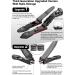 Premium Nail Clippers with Catcher - No Splash Stainless Steel Fingernail & Toenail Cutters for Thick Nails - Includes Custom Flannelette Bag Storage - Buy Online on GoSupps.com