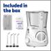 Waterpik Whitening Water Flosser WF 05 - Electric Oral Irrigator for Gentle Teeth Whitening - Buy Online on GoSupps.com