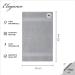 Class Home Collection Terry Towels 100% Cotton Silver 50x100 cm Pack of 4 | Premium Quality Bath Towels for Luxury Home Use - Buy Online on GoSupps.com