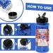 Aslanka Holographic Blue Chunky Glitter Sequins - Perfect for Body Art Festival Decorations & DIY Crafts - Buy Online on GoSupps.com