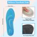 4 Pairs Women's Arch Support High Heel Cushion Insoles - Breathable Shoe Inserts for Massaging Relief - Buy Online on GoSupps.com