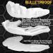 Bulletproof Kevlar Sports Mouth Guard | 3X Stronger | Adult & Youth | Football, Lacrosse, MMA | Thin & Lightweight | White - Buy Online on GoSupps.com