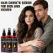Accelerates hair growth prevents hereditary hair loss with rosemary oil and castor oil for biotin extract intensive hair growth serum for men and women 60 ml 3 pieces mint - Buy Online on GoSupps.com