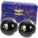 Partykindom 4-Piece Massage Globe Set | Metal Hand Exercise Balls for Yoga & Fitness | Hand Training Tool for Enhanced Grip & Relief - Buy Online on GoSupps.com