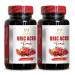 Natural URIC Acid Formula - uric Acid Vitamins for Men and Women antioxidant Pills Tart Cherry & Chanca Piedra for Effective Joint Support Pomegranate Water Retention Relief - 2 Bottles