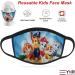 YNR Kids Boys Girls Face Mask Washable Breathable Reusable Mouth Protection Fun Printable Paw Petrol - Buy Online on GoSupps.com