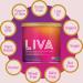LIVA Certified Organic Raw Date Sugar | 100% Pure and Naturally Milled | ECOCERT Canada | Non-GMO Project Verified | Kosher | Single Ingredient | Ethically Sourced | Gluten Free | Plant-Based | 400g x 6 Canisters - Buy Online on GoSupps.com