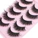 Wispy Fox 16mm Cat Eye False Eyelashes - Natural Look, Fluffy Angel Lashes - 5 Pairs - Buy Online on GoSupps.com