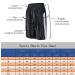 Abovewater Men's Deep Pocket Basketball & Running Shorts - Dark Grey XX-Large - Buy Online on GoSupps.com
