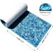 FOCEAN Ocean Camo EVA Foam Boat Decking | Marine Mat for Motorboat, RV, Yacht, Kayak, Surfboard | 94.5'' x 23.6'' | Boat Carpet with Non-Slip Technology - Buy Online on GoSupps.com