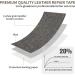 Coarse Linen Repair Patches 12x40 inch Dark Grey - Self-Adhesive Fabric for Sofa and Clothes Repair - Buy Online on GoSupps.com