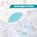 Little Dimsum Long Sleeved Waterproof Weaning Bib Set with Large Pocket - Eggs&Carrots Design | Toddler Feeding Apron for 6-36 Months - Buy Online on GoSupps.com