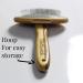 Outlavish Sheepskin Wool Brush Comb - Bamboo Slicker Carding Tool for Unmats Fur, Restores Like New with Longer Prongs & Stronger Design - Buy Online on GoSupps.com