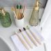 Potchen 80 Pcs Soft Bamboo Toothbrushes Bulk with Colorful Nylon Bristles | Charcoal Infused, Individually Wrapped | for Adults, Travel Use - 8 Colors - Buy Online on GoSupps.com