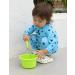 weVSwe Baby Toddler Boy Swimsuit UPF 50+ Sun Protection Rash Guard with Crotch Zipper | Blue Crab 12-18 Months - Buy Online on GoSupps.com