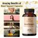 HERBAMAMA Mood Support Capsules with Ashwagandha, Rhodiola & Ginseng - Brain Function & Stress Relief - Vegan - 100 Caps - Buy Online on GoSupps.com