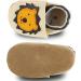 Soft Leather Baby Shoes for Boys and Girls | Non-Slip Rubber Soles | Lion Design | 0-24 Months - Buy Online on GoSupps.com